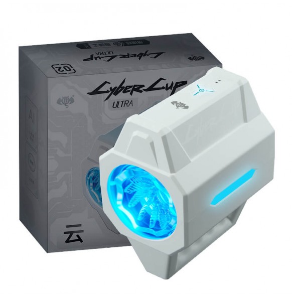 LULU Cup - CYBERCUP Ultra White Knight Men's Masturbator (Support APP Mini Programs - Chargeable) LULU Cup - CYBERCUP Ultra White Knight Men's Masturbator (Support APP Mini Programs - Chargeable)